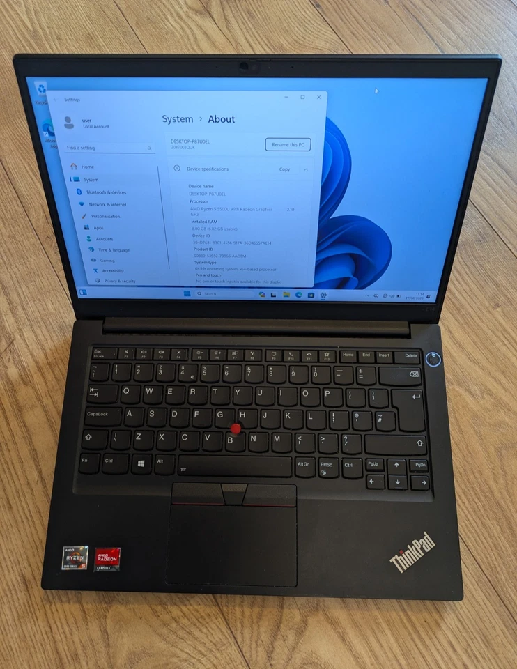 Lenovo ThinkPad E14 G3 · Ryzen 5 5500U · 8GB · 256GB, photo 1 of 5