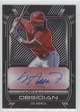 2021 Panini Chronicles Obsidian Electric Etch Red /25 Jo Adell #O-JA Auto 10k8