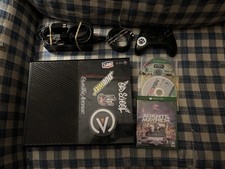 Microsoft Xbox One Model 1540 Black Console Bundle. See description.