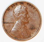 1909-P Lincoln Cent - Extra Fine/AU - #3735E - FREE SHIPPING