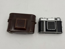 Vintage 1951 Kodak Retina IIa Folding 35mm Camera w/ Leather Case WORKS