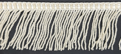 3'' Ivory Bullion Fabric Trim 12 yards Conso C25 Costume Trimming
