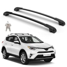 300LBS Roof Rack Cross Bars for 2013-2018 2013-2018 RAV4 Anti-theft lock 