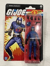 GI Joe Cobra Commander 6  Action Figure 2024 Retro Card Classified Series Hasbro