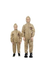 MIRA Safety Suit Disposable Protective Coverall with Hood and Elastic Cuff Si...
