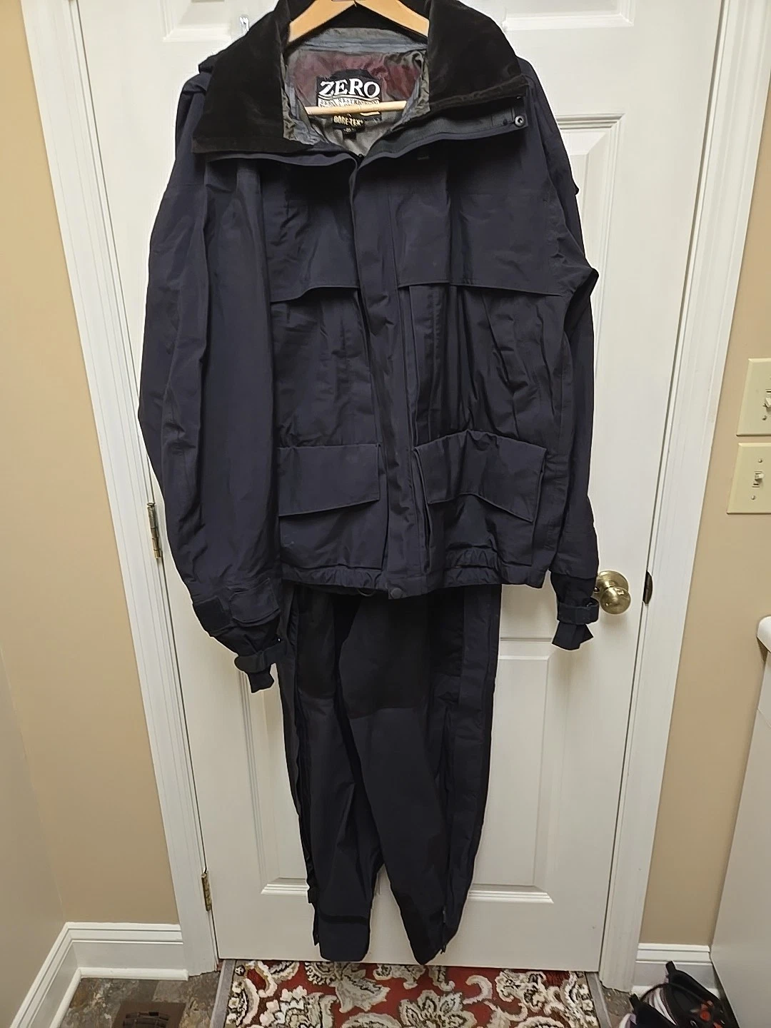 Zero Restrictions Fishing Outfit GoreTex Jacket Pants Men Medium