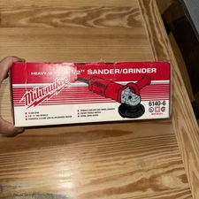 New Old Stock Milwaukee Sander Grinder 6140-6 Made In USA