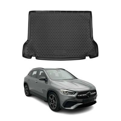 OMAC Cargo Mats Liner for Mercedes GLA Class H247 2020-2025 Rubber TPE Black 1Pc