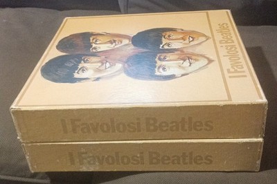 I FAVOLOSI BEATLES ITALY WONDERFUL 13 LP DOUBLE BOX SET WITH BOOK