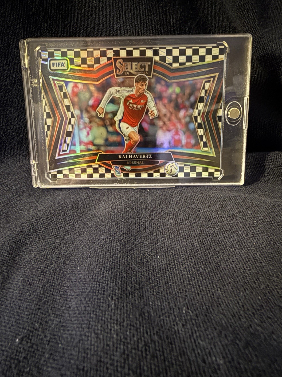 2024-25 Select Fifa -SSP/ Field Level Kai Havertz #240 Checkerboard Prizm-SSP