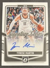 2024-25 Panini Donruss Optic - Signature Series Tyrese Martin Auto Brooklyn