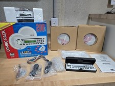 Marine Dual CD Player AM/FM/CD Weather Receiver 6.5" Speakers MXCP55 200W iPlug