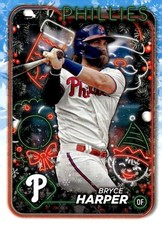 2024 Topps Holiday #H179b Bryce Harper