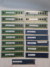 17x LOTTO HARDWARE SCHEDA BANCO MEMORIA RAM DDR3 4GB PC3 12800U TESTED