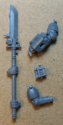 Warhammer 40K Grey Knights - Interceptor Squad - Nemesis Force Hellebarde - Bits #G