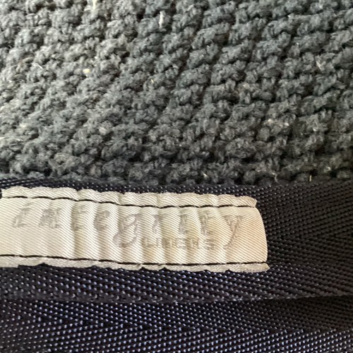 INTEGRITY Anti-SweatCotton Irish Knit Horse Sheet Navy Blue SIZE 76” - Picture 3 of 6