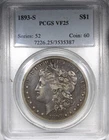 1893-S Morgan Dollar — photo from another recent sale