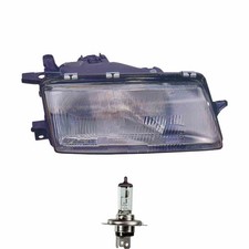 Halogen Scheinwerfer rechts H4 für Opel Vectra A CC inklusive Lampen