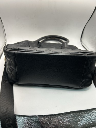 Lauren Ralph Lauren Schultertasche klein schwarz Leder - Bild 8 von 17