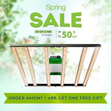 Lampada per piante Mars Hydro Smart FC-E4800 spettro completo commerciale for indoor grow