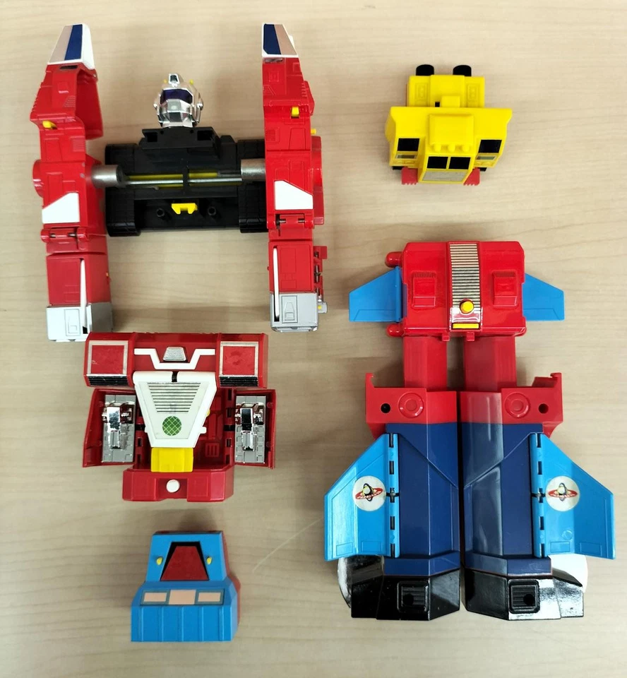 Tomy Miracle Combination Space Runaway Ideon Vintage 1980s Transforming Robot - Image 2 of 4