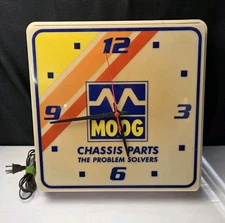 Vintage MOOG Chassis Parts The Problem Solvers Lighted Clock FOR PARTS/REPAIR