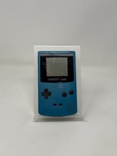 Gameboy Color Console Teal Blue Nintendo GBC Tested Works CGB-001