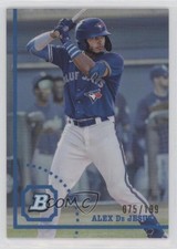 2022 Bowman Heritage Chrome Prospects Refractor 75/199 Alex De Jesus 12wz