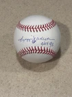 Reggie Jackson signed OML baseball w/ HOF 93 ** Beckett **