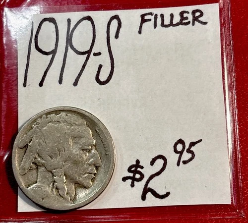 1919-S Buffalo Nickel Filler! ENN Coins