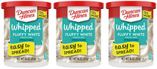 Duncan Hines Frosting Whipped Fluffy White 3 Pack