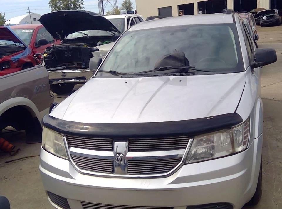 2009 2010 Dodge Journey Driver Left LH Sun Visor in Beige w/ Illumination - Изображение 2 из 4