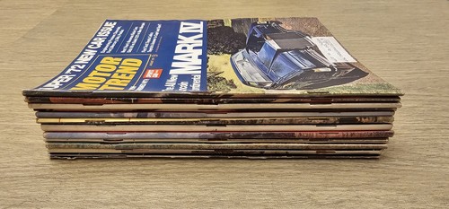 Lot Of 12 Vintage Motor Trend Magazines Early 1970's (FREE SHIPPING, NICE!!!) - Picture 6 of 9