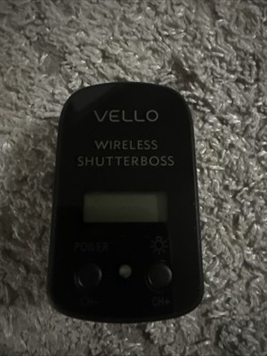 VELLO Wireless Shutterboss Remote Control Transmitter