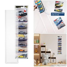 5-50PCS Car Toy Display Case Wall Mount For H...