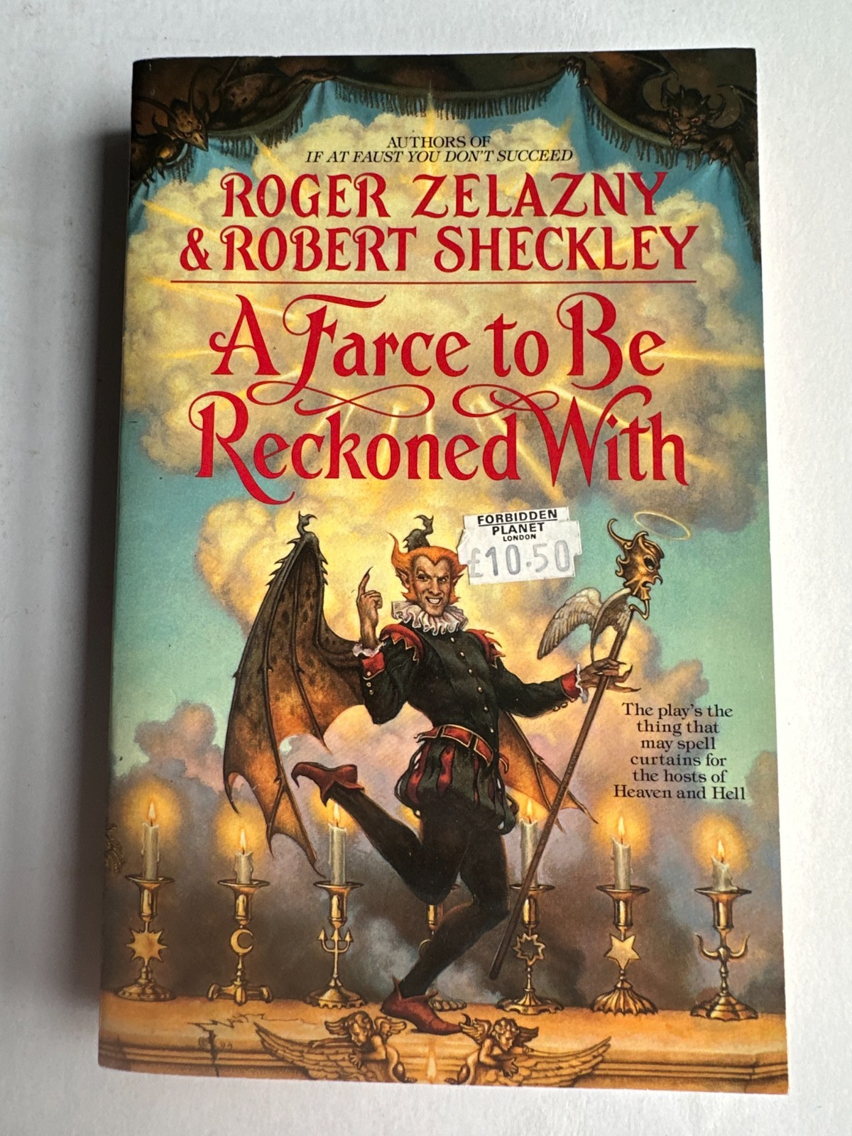 A Farce to Be Reckoned With Roger Zelazny Bantam Books 1995 1st Ed Paperback