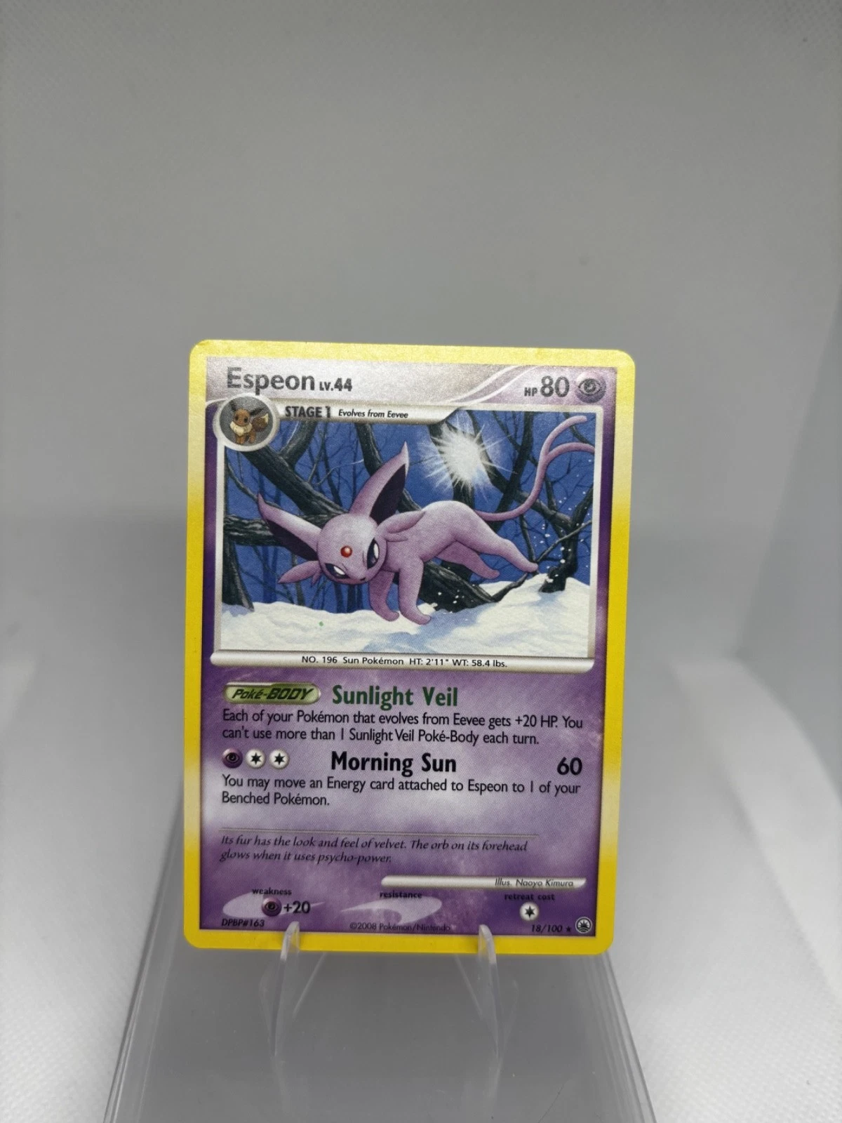 Majestic Dawn Pokémon TCG Espeon 18/100 Rare