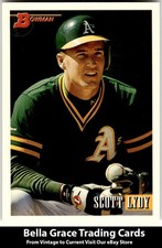 1993 Bowman #49 Scott Lydy Oakland Athletics Rookie MLB Baseball