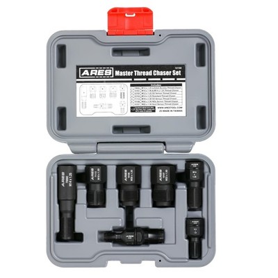 ARES 10100   7-Piece Master Thread Chaser Set   Premium Heat Treated Carbon S...