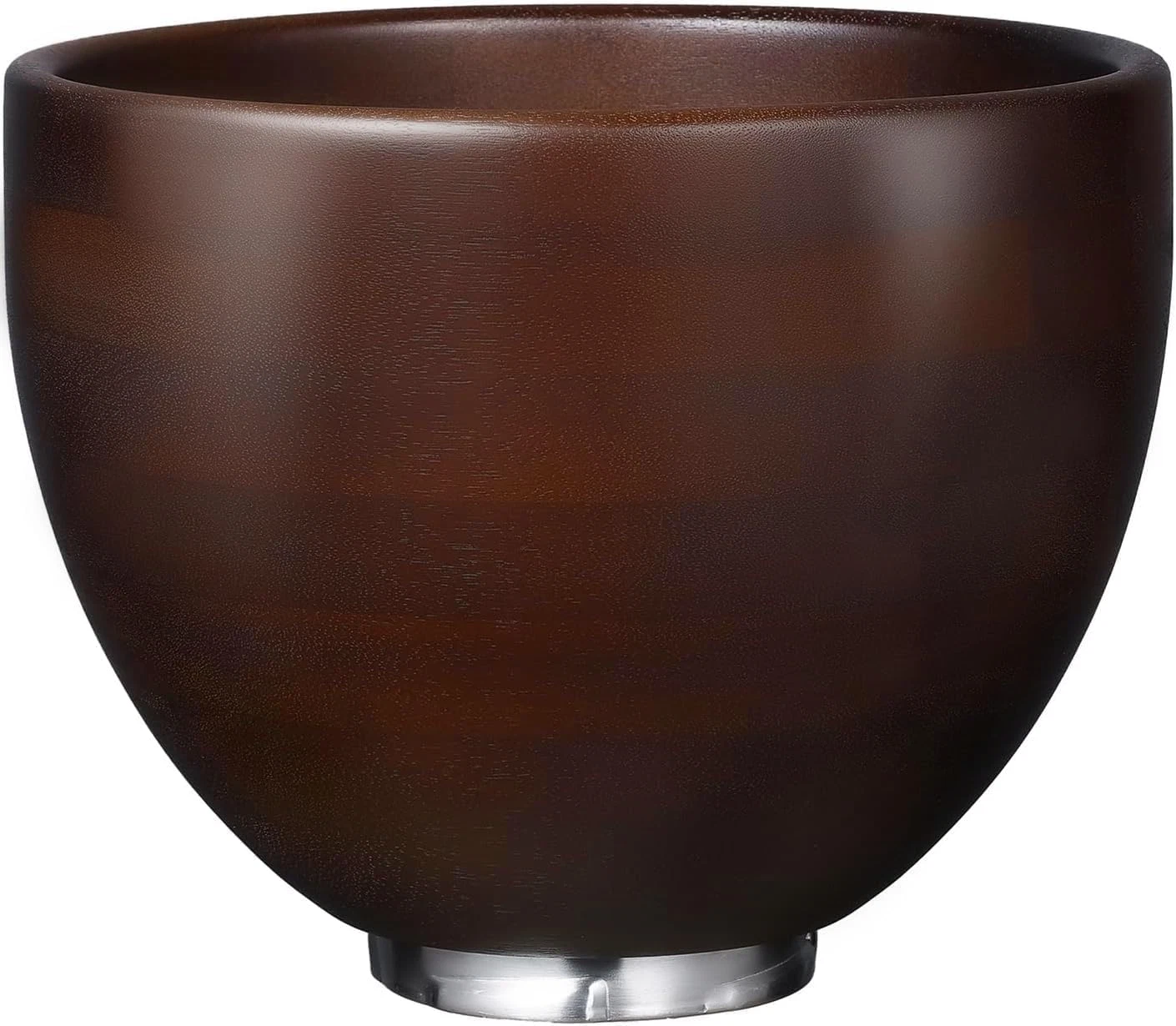 Premium Walnut Wood Mixing Bowl Compatible with Kitchenaid 4.5 & 5 QT Tilt-Head