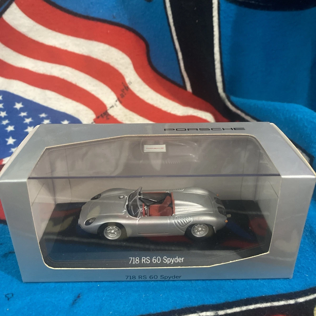ミニチャンプス　 Porsche 718 RS 60 Spyder 1/43 PORSCHE 718 RS 60 SPYDER MINICHAMPS 1:43 MODEL DEALER LIMITED