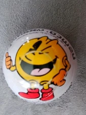 Vintage Pac-Man Glide Ball 1991-Namco CyberStation--1.5" Diameter