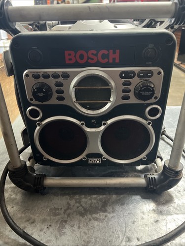 BOSCH PB10-CD POWER BOX Jobsite AM/FM Radio Battery Charger GFCI cd ...