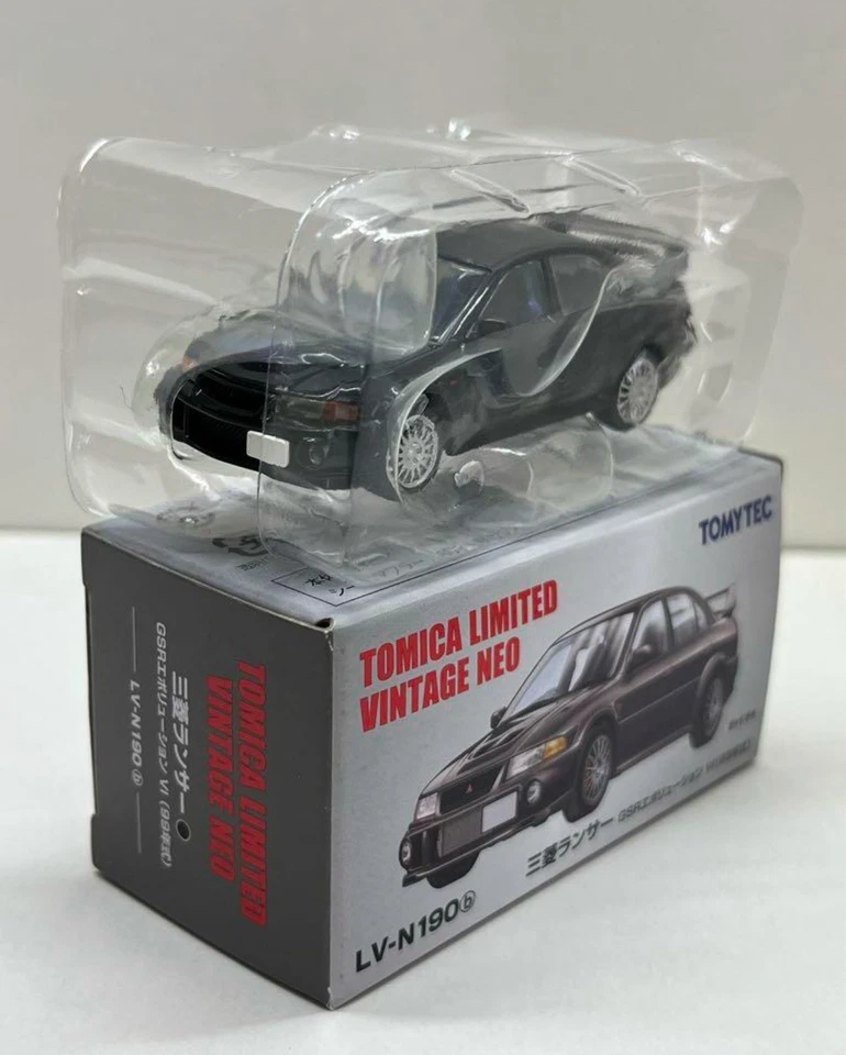 Tomica Limited Vintage Neo 1/64 LV-N190b Mitsubishi Lancer Evolution VI GSR Foto 4 de 4