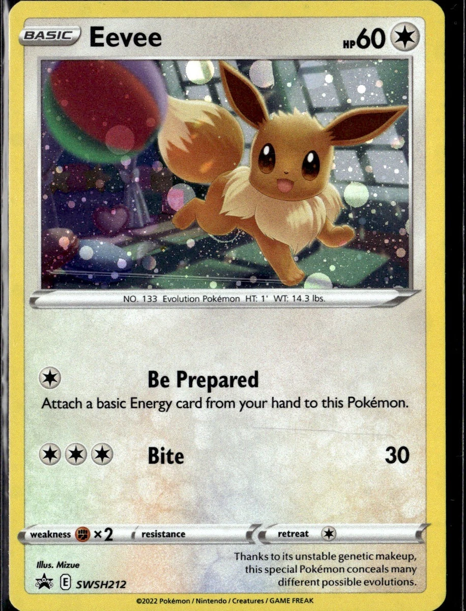 Eevee SWSH212 SWSH: Sword & Shield Promo Cards for sale | eBay