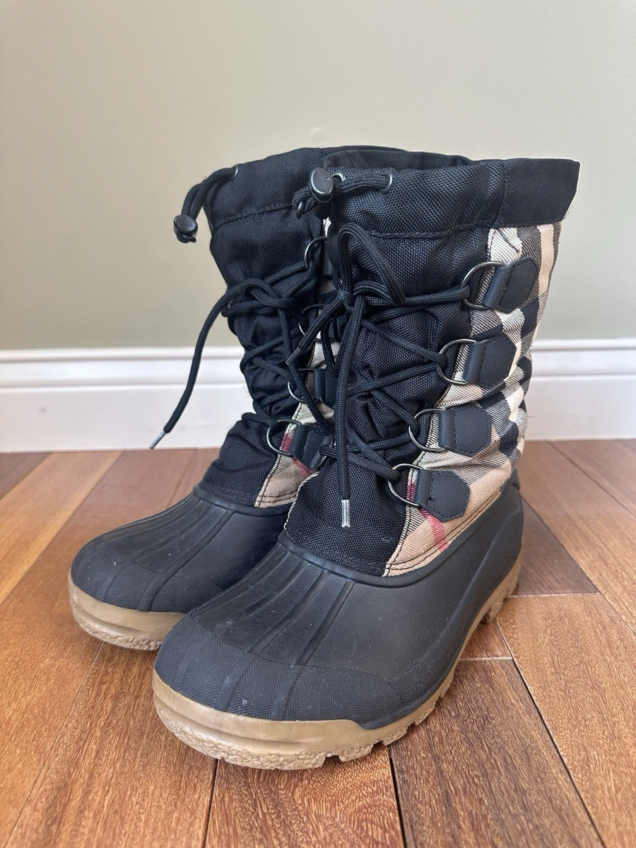 新品未使用 BURBERRY スノーブーツ EURサイズ27 17cm 【公式通販】