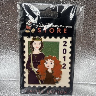   Disney D23 Expo 2026 DEC Merida and Queen Elinor Pixar Stamp Pin LE500