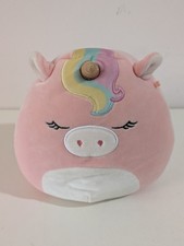 Squishmallows Original Ilene Pink Pig Unicorn Soft Plush