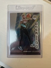 2022-23 Panini Mosaic Damian Lillard Give And Go Insert #6