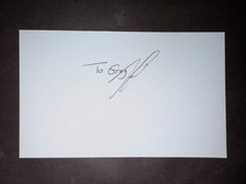 Jarrett Parker, GIANTS (2015 Debut) SIGNED 3x5 Index Card (HS)